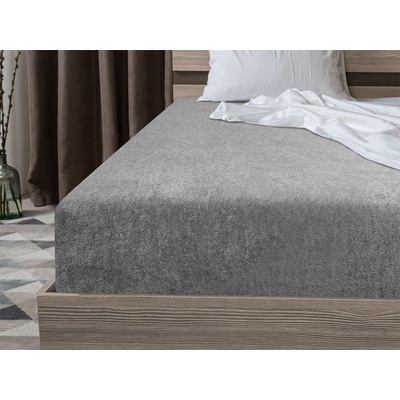 Textilomanie Froté plachta Exclusive svetlosivá 90x200