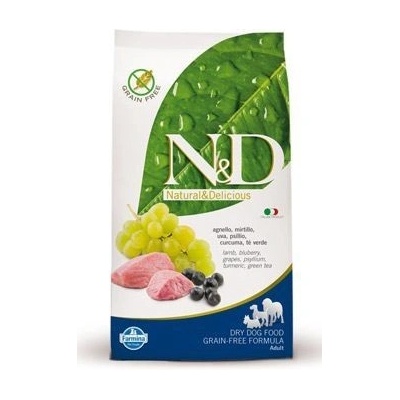 N&D Grain Free Dog Adult Lamb & Blueberry 12 kg