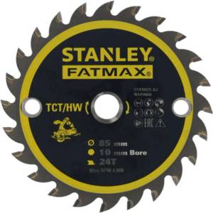 STANLEY - Пилен диск 85x10 мм, 24 зъба STA10425-XJ (STA10425-XJ)