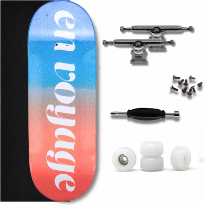 Blackriver Fingerboard Starter Set X-Wide 33,3 5PLY En Voyage Sky 2