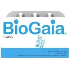 Biogaia gastrus probiotické žuvacie tablety mandarínka 30 tabliet