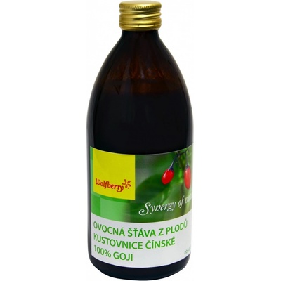 Wolfberry Goji Kustovnice čínská 100% Bio 0,5 l