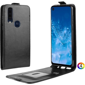 Motorola P40 Power/One Action Flip3 Кожен Калъф и Скрийн Протектор