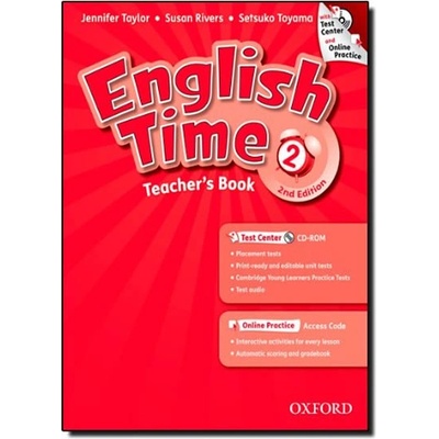ENGLISH TIME 2nd Edition 2 TEACHER´S BOOK + TEST CENTER CD-R...