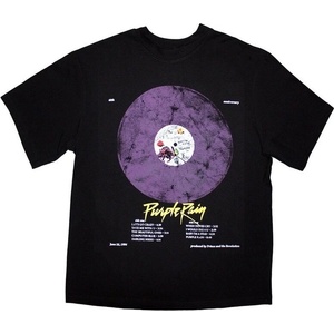 Prince Purple Rain Disc Oversized Black XL Риза (PRINOSTS46MB04)