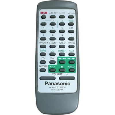 GENERAL PANASONIC RAK-CH957WK, RAK-CH957W1K - съвместимо дистанционно управление на марката General (RAK-CH957WK, RAK-CH957W1K)