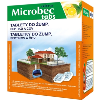 Microbec Ultra Tabs tablety do žump septiků a čov 16 x 20 g – Zboží Dáma