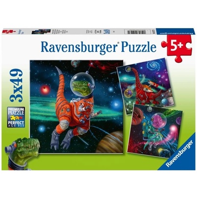 Ravensburger Dinosaurie svet 3 x 49 dielov