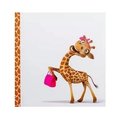 Dětské fotoalbum, na fotorůžky, HDFA-519 Giraffe 1