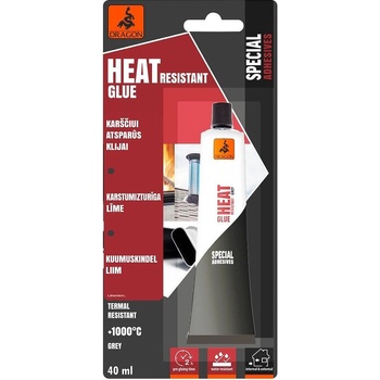 Image 1 of Термоустойчиво лепило до 1000ºc без разтворител 40мл. dragon heat