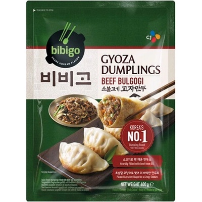 Bibigo Gyoza knedlíčky s hovězím a zeleninou 600 g – Hledejceny.cz