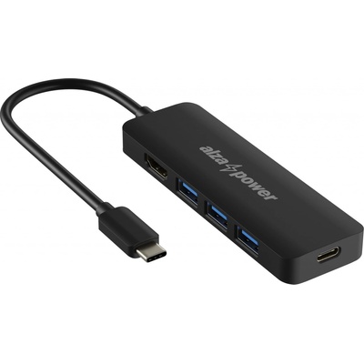 AlzaPower USB-C Dock Station 5v1 APW-HCC5B – Zboží Mobilmania