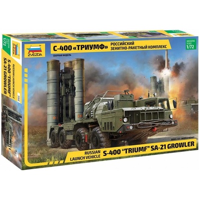 Zvezda S-400 Triumf Missile System 1:72