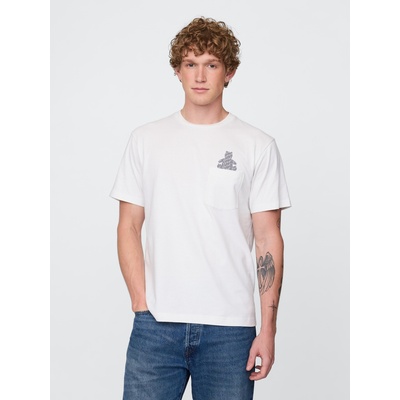 GAP Тениска с джоб Brannan Bear GAP GAP | Byal | МЪЖЕ | M