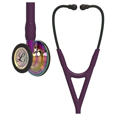 3M Littmann Cardiology IV : Plum, Rainbow High Polish Finish -Violet Stem - 6239