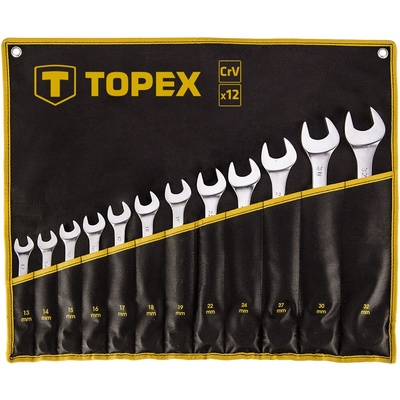 Topex Kľúč vidlicový sada 13 - 32 mm 12 ks 35D758