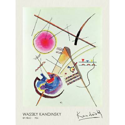 Plagát, Obraz - Untitled (1925), Wassily Kandinsky, 30 × 40 cm
