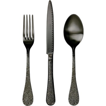 Herdmar (Португалия) Прибори за хранене HERDMAR BETTY - 24 части - черен мат (Herdmar 198-3024-0517-200-0001)