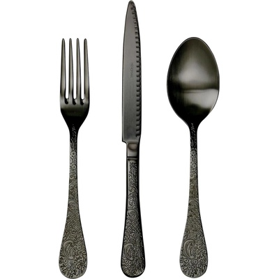 Herdmar (Португалия) Прибори за хранене HERDMAR BETTY - 24 части - черен мат (Herdmar 198-3024-0517-200-0001)