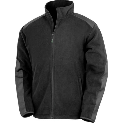 Result Bunda R 515X těžký mikrofleece unisex Černá