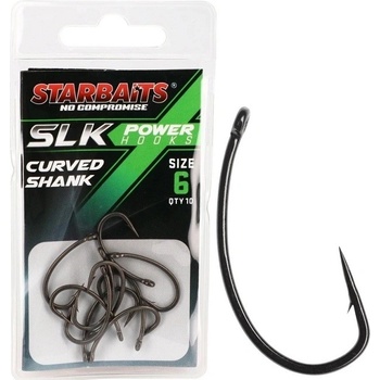 Starbaits Power Hook PTFE TEFLON Curved Shank vel.8 10 ks