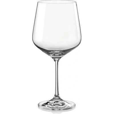 Bohemia Crystal Sklenice na červené víno Sandra 6 x 570 ml