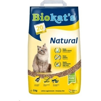 Gimpet Biocat´s Natural 5 kg – Zboží Mobilmania