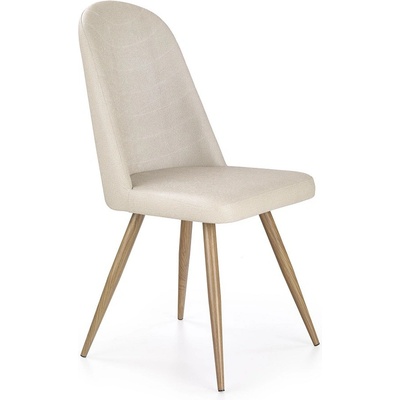 Halmar Adel krémová / přírodní dřevo