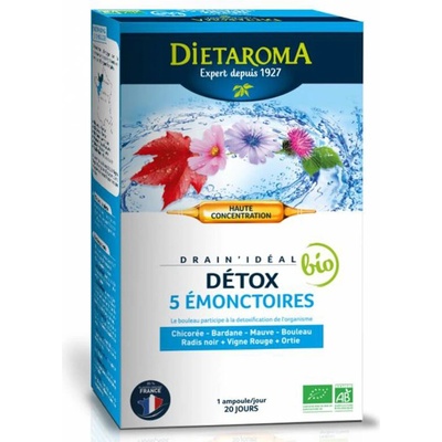 Diétaroma Детокс (билкова формула), 20 ампули за пиене (034825 (3482))