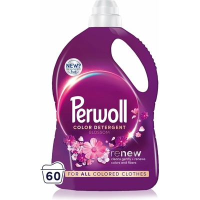 Perwoll Renew Blossom prací gel 3 l 60 PD – Zboží Mobilmania