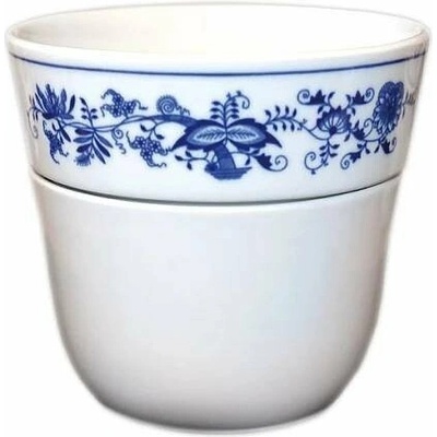 Český porcelán Dubí Květináč Krasko 18,5 cm - cibulák 70773