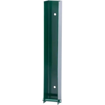 Držiak Strend Pro EUROSTANDARD, 40x300 mm, zelený, RAL6005, so skrutkami, na podhrabové dosky