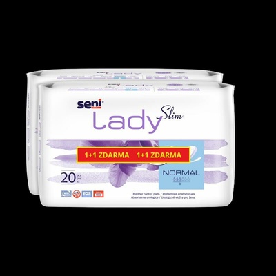 Seni Lady Slim Normal 1+1 2 x 20 ks – Hledejceny.cz