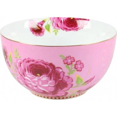 Pip Studio Floral Miska růžova 12 cm