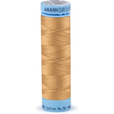 Bavlnené nite 100 m etiketné č. 50 Triana Amann Farba: 0261 Antique Bronze