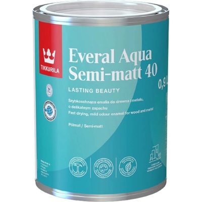 Tikkurila Everal Aqua Polomat 40 pravá 0,9 l