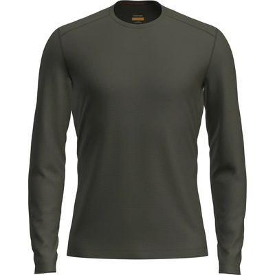 Icebreaker Мъжко мериносово термобельо Icebreaker 200 Oasis L/S Crewe Merino base layer - Dark Loden (015-0858-4213)