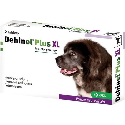 Dehinel PLUS XL tablety pre psov 2 tablety