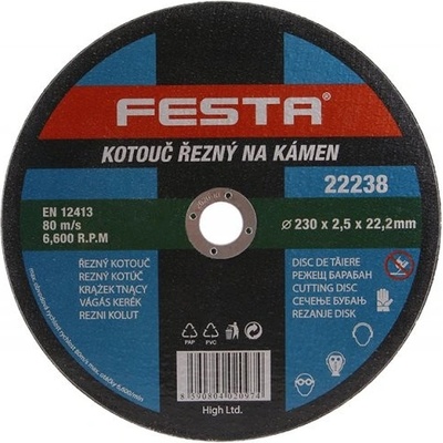 Festa Kotúč na kameň rezný 230 × 2,5 × 22,2 mm 122238