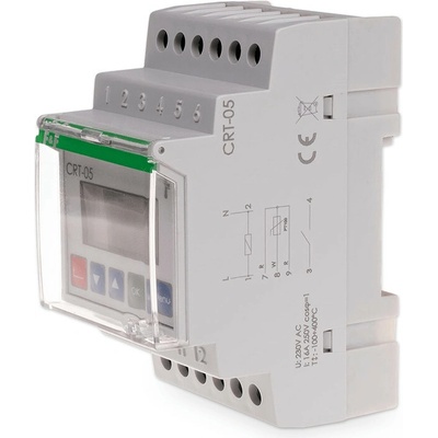 CRT-05 - Programovateľný priemyselný termostat, 230V, 16A, -100-400°C