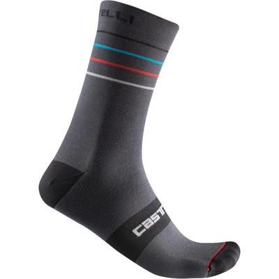Castelli ENDURANCE 15 ponožky tmavá šedá