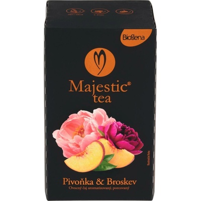 Biogena Majestic Tea Pivoňka & Broskev 20 x 2,5 g – Zboží Mobilmania