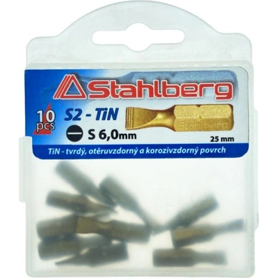 Bit Stahlberg S 6. 0 mm 25 mm TiN S2