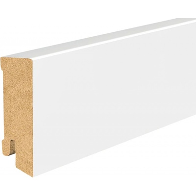 Modern 40 MDF Soklová lišta Bílá 2,4 m