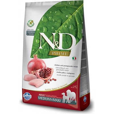 N&D PRIME DOG Adult M/L Chicken & Pomegranate 2,5 kg