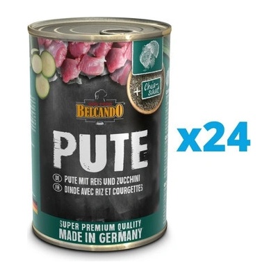 Belcando Adult morčacie s ryžou a cukinou 24 x 400 g