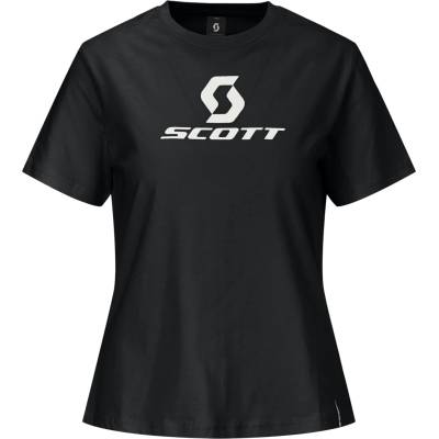 Scott Дамска тениска Scott Women's Tee Icon S/S T-shirt - Black - размер XL (916-6372-0115)