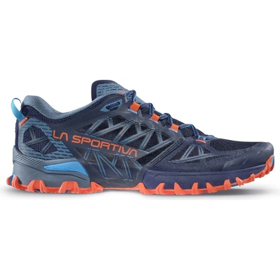 La Sportiva Мъжки маратонки La Sportiva Bushido III Trail running shoes - Deep Sea / Cherry Tomato - размер 43 (EU) (023-1714-0521)