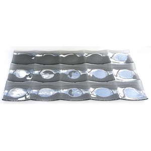 3D the glassware company D-Плато правоъгълно 15 местно 32-53 см ia 19-94-005 ЧЕРНО (0103161)
