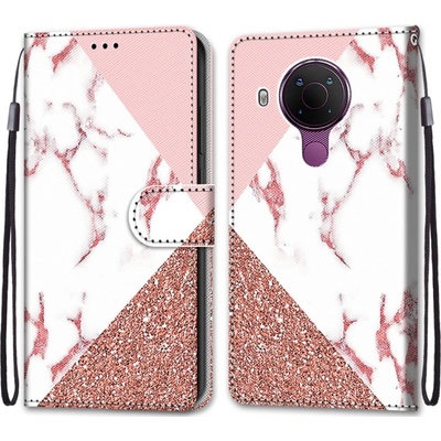 VSECHNONAMOBIL ART Peňaženkový kryt Nokia 5.4 MARBLE 34542
